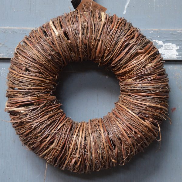 Krans Twig wreath naturel 30 cm