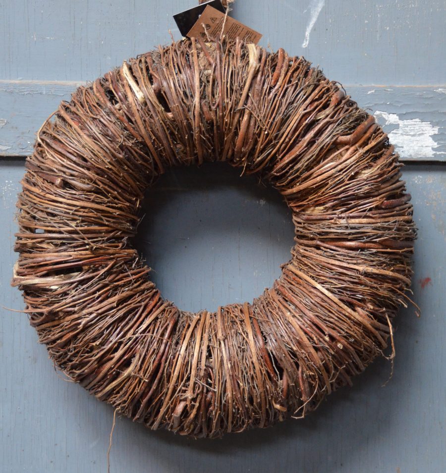 Krans Twig wreath naturel 30 cm